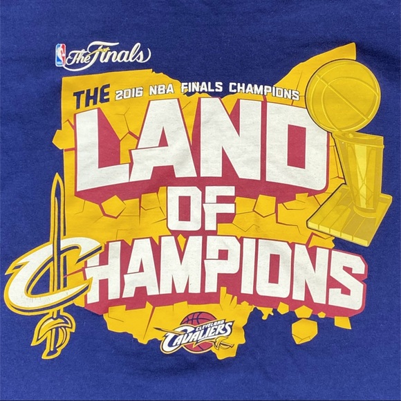 Fanatics 2016 NBA Finals Champions Cleveland Cavaliers Tee - Picture 2 of 3